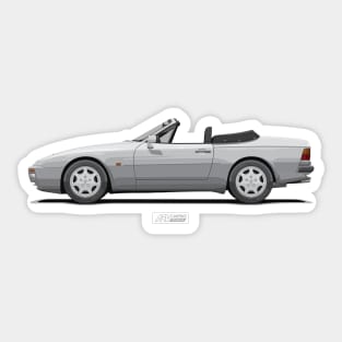 944 Cabriolet Silver Sticker